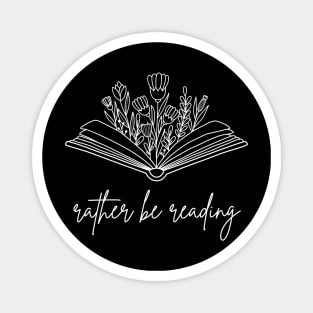 Rather Be Reading Magnet